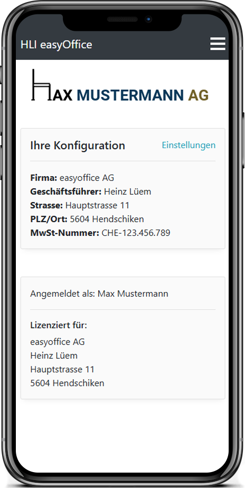 Bestellung mobile